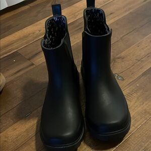 Lucky Brand Black Rain Boots